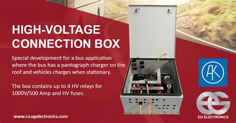 hv battery power distribution box|power electronics high voltage box.